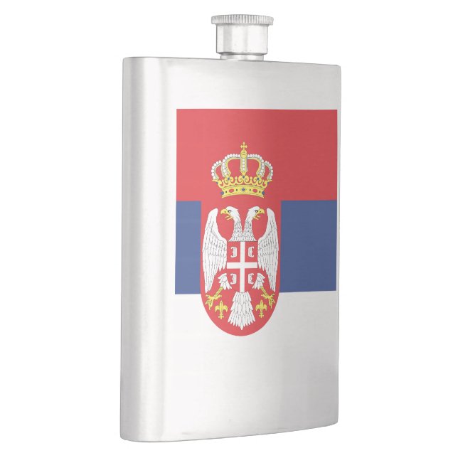 Petaca Bandera de Serbia (Derecha)