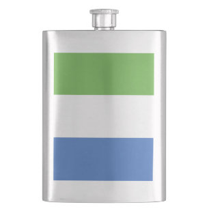 Petaca Bandera de Sierra Leona