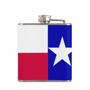 Petaca Bandera de Texas