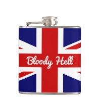 Bandera de Union Jack con curiosa cita