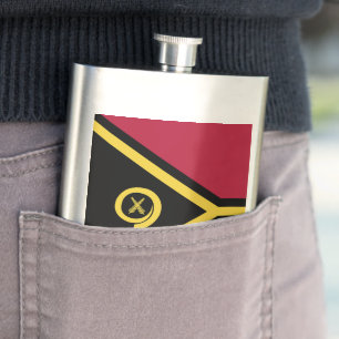 Petaca Bandera de Vanuatu