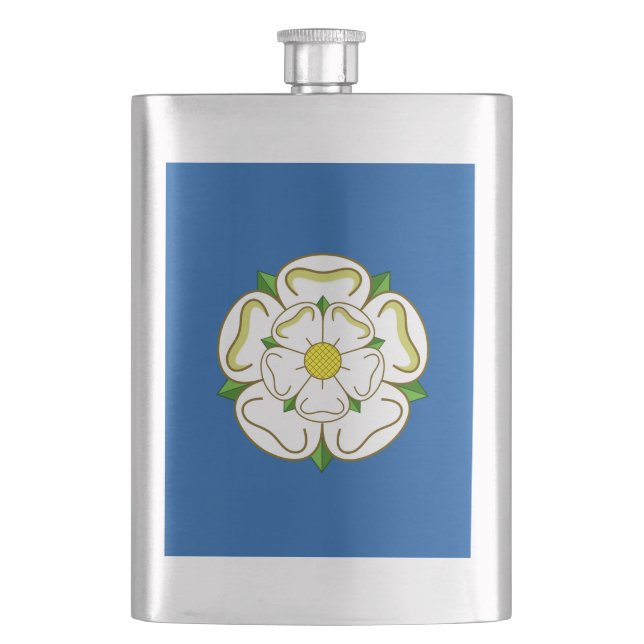 Petaca Bandera de Yorkshire Flask (Anverso)