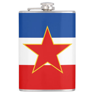 Petaca Bandera de Yugoslavia