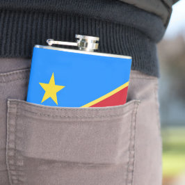 Petaca Bandera del Congo
