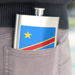 Petaca Bandera del Congo