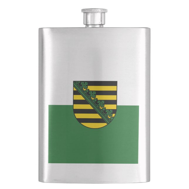 Petaca Bandera del matraz de Sajonia (Anverso)