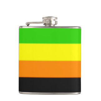 Petaca Bandera del Orgullo Aromántico de las Malvinas