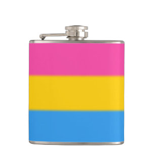 Petaca Bandera del orgullo pansexual caído