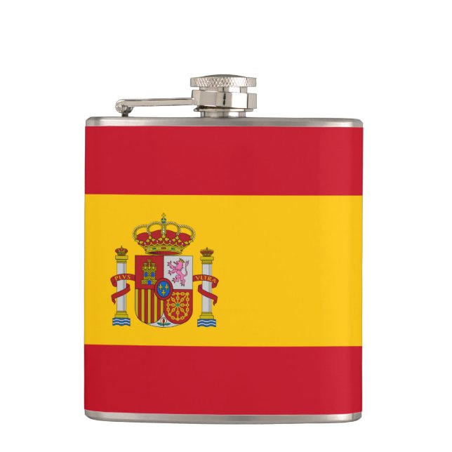 Petaca Bandera española Flask (Anverso)