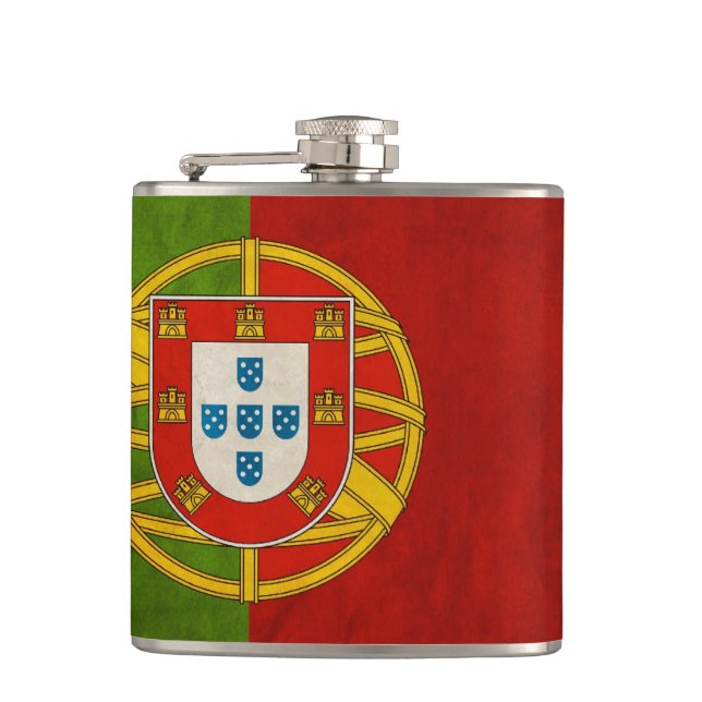 Petaca Bandera fresca Bandeira de Portugal de Portugal (Anverso)