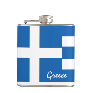 Petaca Bandera griega y matraz - Hinchas de viaje y depor