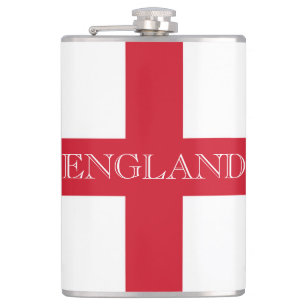 Petaca Bandera inglesa flaca de Inglaterra