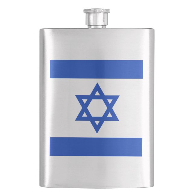 Petaca Bandera israelí (Anverso)