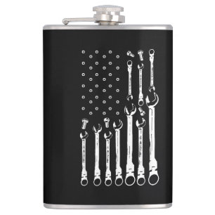 Petaca Bandera Mecánica Mecánica Americana Bandera Patrió