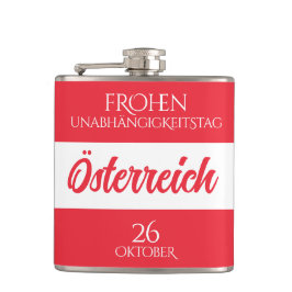 Petaca Bandera nacional austriaca Día de la Independencia
