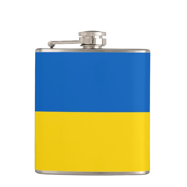 Petaca Bandera nacional de Ucrania (Anverso)