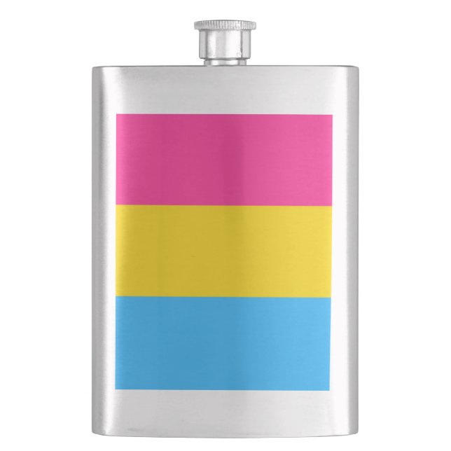 Petaca Bandera Pansexual (Anverso)