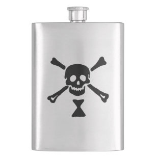 Petaca Bandera pirata de Emanuel Wynne Jolly Roger