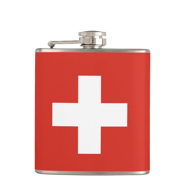 Petaca Bandera suiza Flask (Anverso)