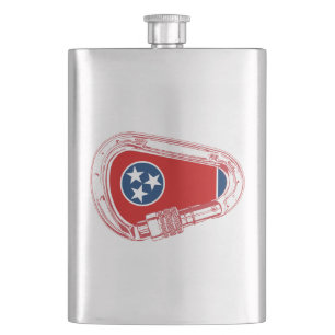 Petaca Bandera Tennessee Climbing Carabiner