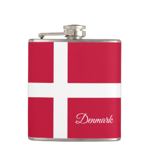 Petaca Bandera y viajes daneses/hinchas deportivos