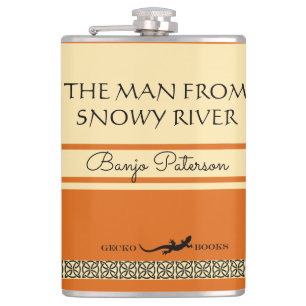 Petaca Banjo Paterson Retro Style