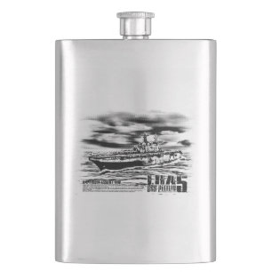 Petaca Barco de asalto anfibio con matraz Peleliu Pioc