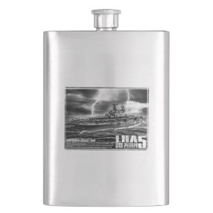 Petaca Barco de asalto anfibio con matraz Peleliu Pioc