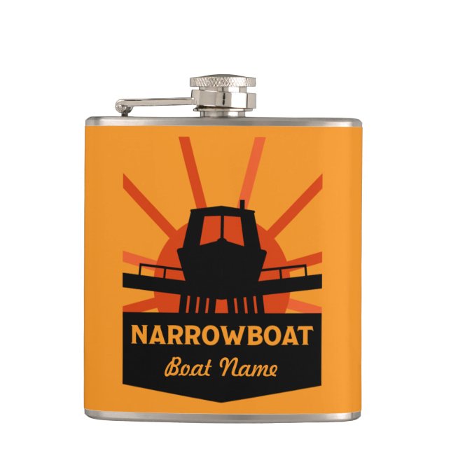 Petaca Barcos estrechos Y Regalos De Canalera (Anverso)