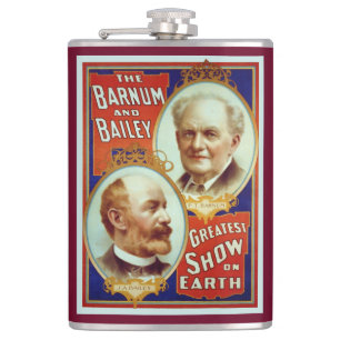 Petaca Barnum y Bailey Circus, el mayor espectáculo de la