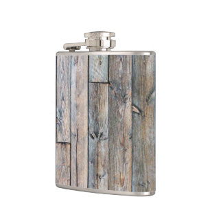 Petaca Barnwood Western Flask