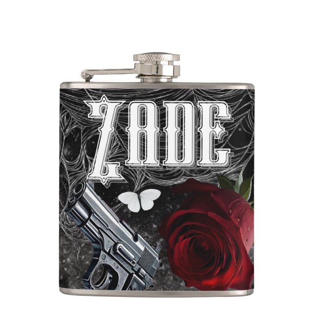 Petaca Barrido personalizado con Adeline Zade Meadows Z (Anverso)