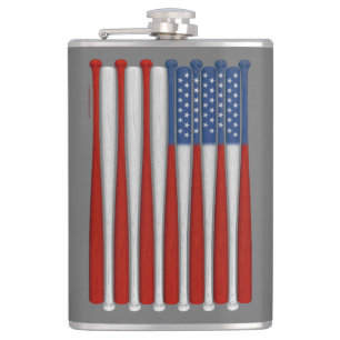 Petaca Baseball America (USA) Flask