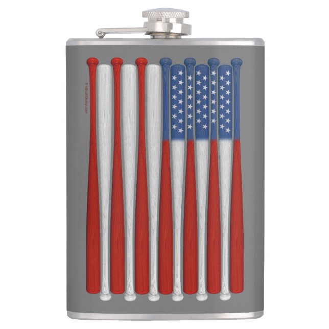 Petaca Baseball America (USA) Flask (Anverso)