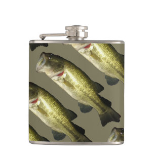 Petaca Bass Fish Modern Stylish Mens