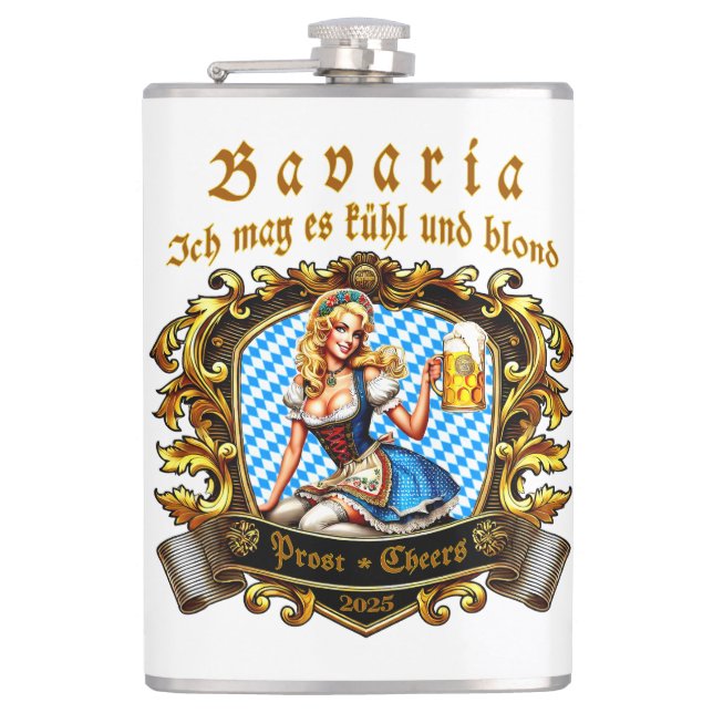 Petaca Bavarian Festivals - Prost -  Kirchweih 2025 (Anverso)