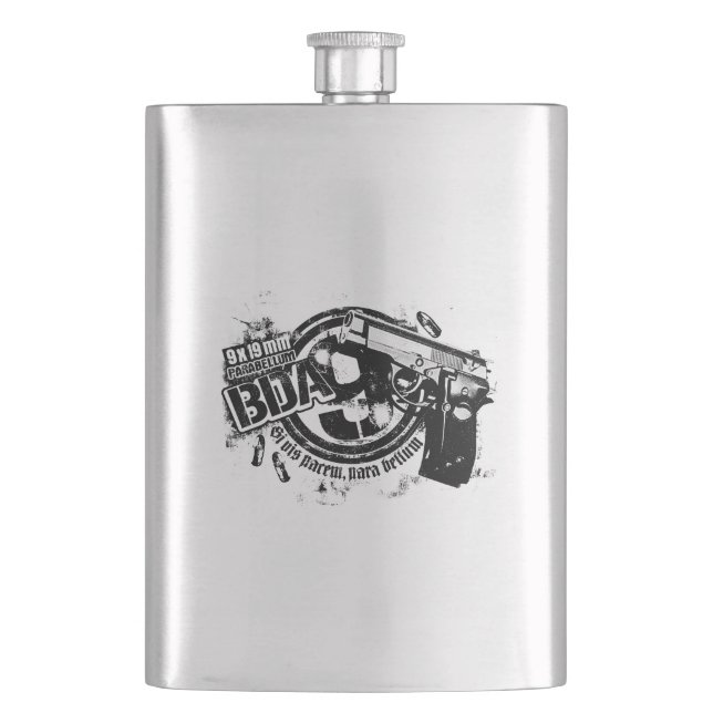 Petaca BDA 9 Flask Classic (Anverso)