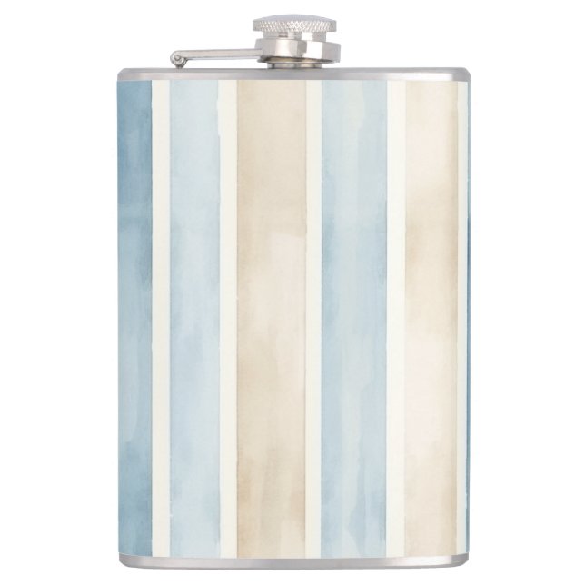 Petaca Beach Blue Cream Stripes (Anverso)