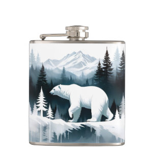 Petaca Bear Wildlife Animal Nature Environment Forest Art