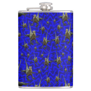 Petaca Beart Dragon Lizard, Hip Flask