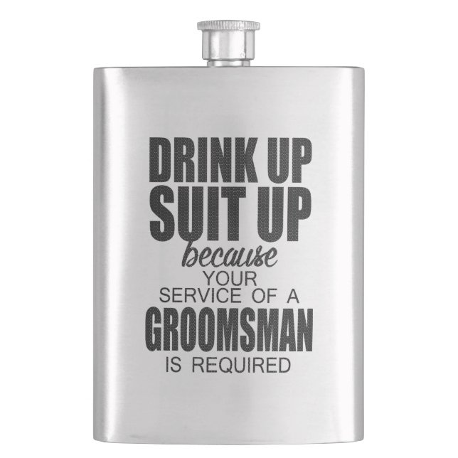 Petaca Bebe, sube el regalo de GROOMSMAN (Anverso)