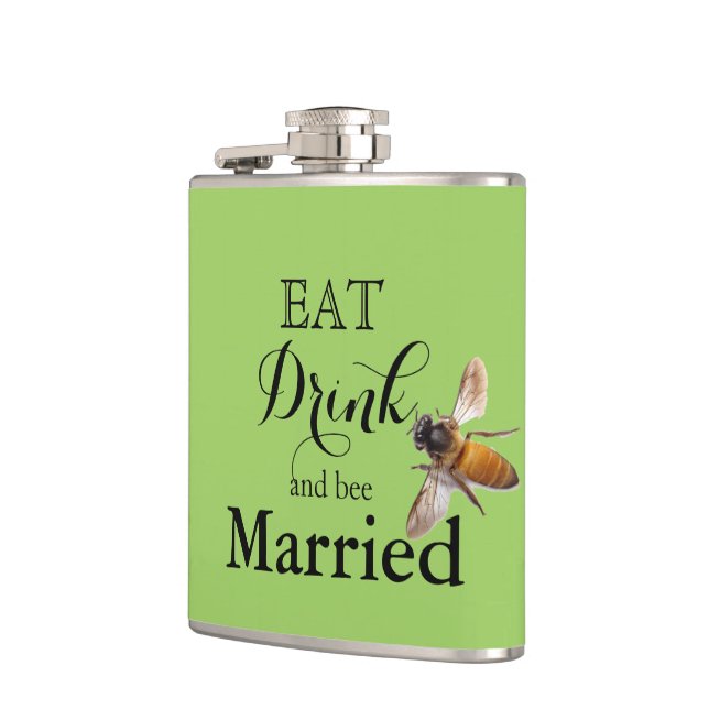 Petaca Bebida y abeja casada (Izquierda)