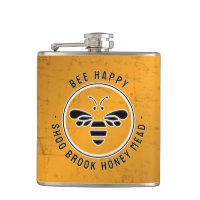 BEE FELIZ MÍ Molesto Cárter de apicultor de cobre