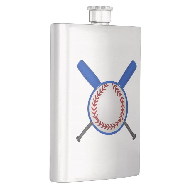Petaca Béisbol y palos cruzados (Derecha)