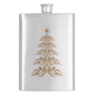 Petaca Bell Christmas Tree Flask