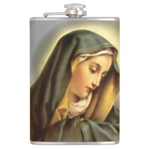 Petaca Bendita Virgen María en oración