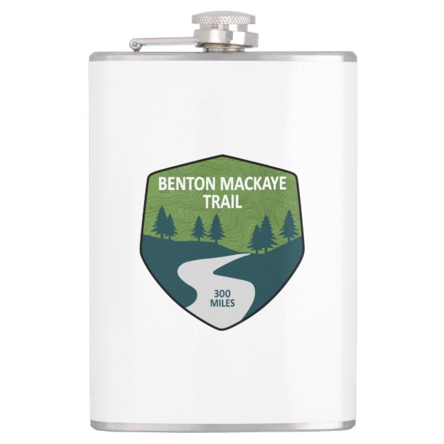 Petaca Benton MacKaye Trail (Anverso)