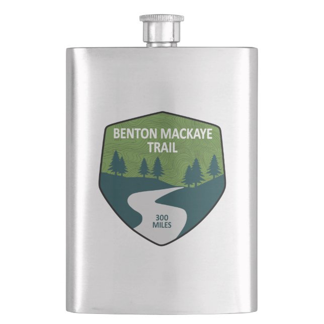 Petaca Benton MacKaye Trail (Anverso)