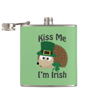 Petaca ¡Béseme que soy irlandés! erizo