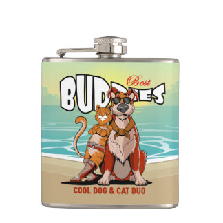 Petaca Best Buddy | Vinyl Wrapped Flask